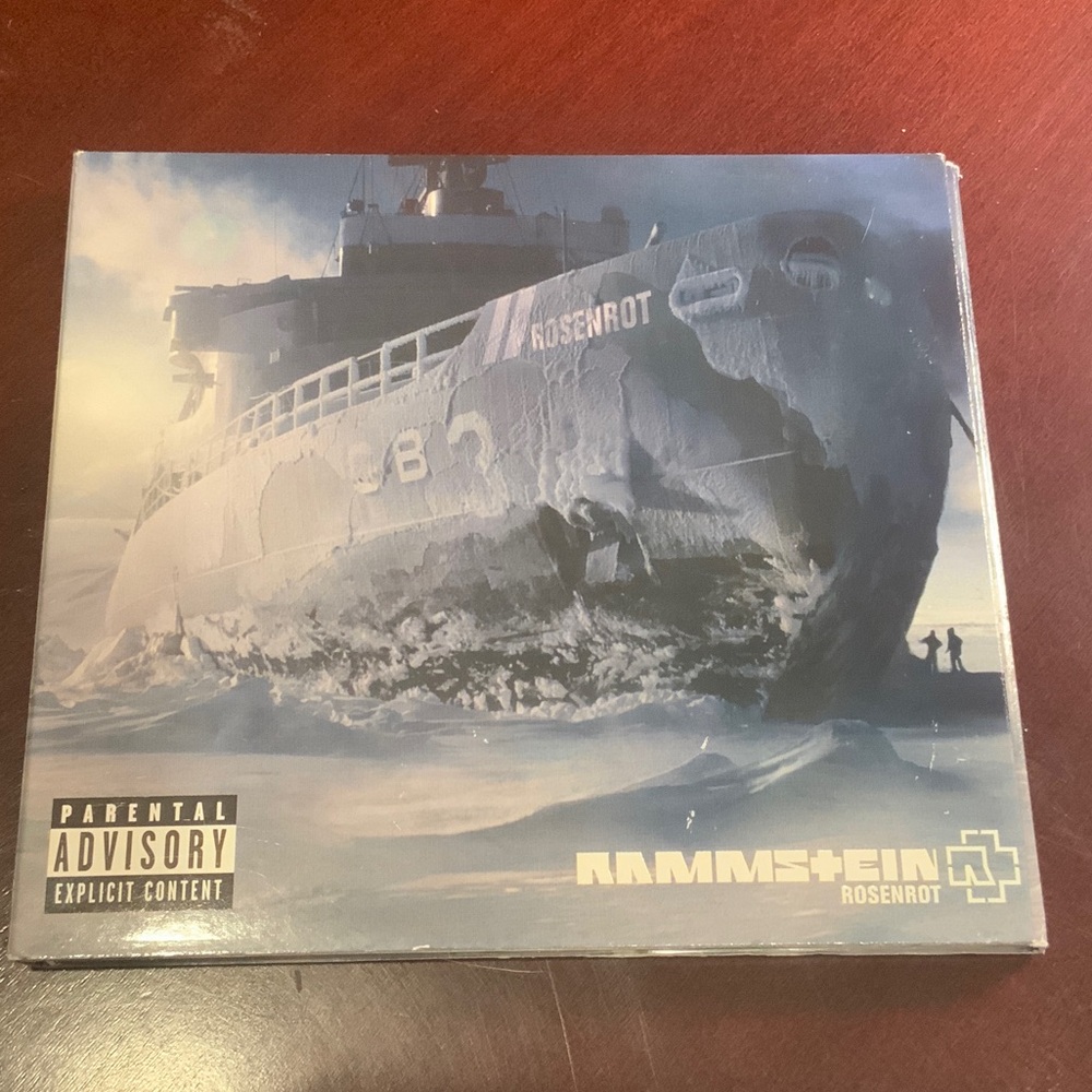 Rammstein Rosenrot CD Album With Lyrics Booklet Germany 🇩🇪